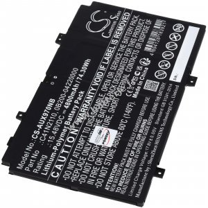 Batterie compatible avec l'ordinateur portable Asus Zenbook 17 Fold OLED UX9702AA type C41N2110