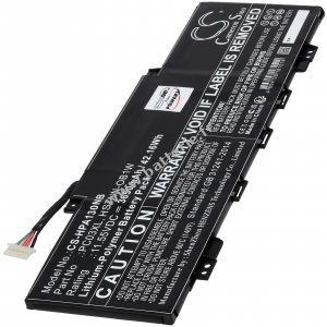 Batterie adapte  l'ordinateur portable HP Pavilion Aero 13 Pavilion x360 Convertible 14-dy0009ns Type PC03XL