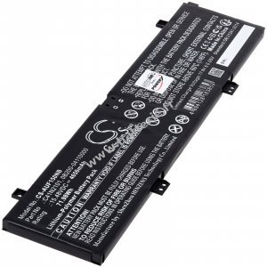 Batterie pour ordinateur portable de jeu Asus TUF Dash F15 FX517 Zenbook Pro 14 Duo OLED Type C41N2101