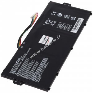 Batterie compatible avec l'ordinateur portable Acer Chrombook Spin 311-1HN-C2DV CP311-2H-C679 Type AP19A8K