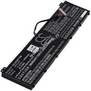 Batterie compatible avec l'ordinateur portable Acer Nitro 5 AN517-55 Predator Helios 18 PH18 Type KT0040G014