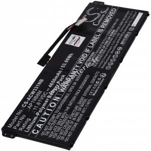 Batterie compatible avec l'ordinateur portable Acer Aspire Vero AV15-52 Swift 3 SF314-59 type AP19B8M