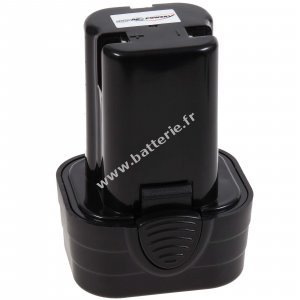 Batterie compatible avec la visseuse sans fil Einhell BT-CD 10.8/3 LI Type 4513377E