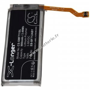 Batterie adapte au smartphone Samsung Galaxy Z Flip 3 SM-F711 type EB-BF712ABY