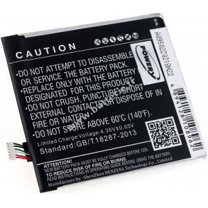 Batterie pour smartphone HTC Desire 820 / 826 / type 35H00232-00M