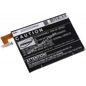 Batterie pour HTC One Mini LTE 601n / type BL80100