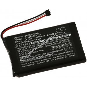 Batterie pour GP S Navigation Garmin Nvi 2589 LMT / 2559 LMT / 2599 LMT / Type AI32AI32FA14Y