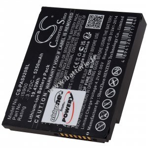 Batterie compatible avec le terminal de paiement Pax A920 A920C Type IS900