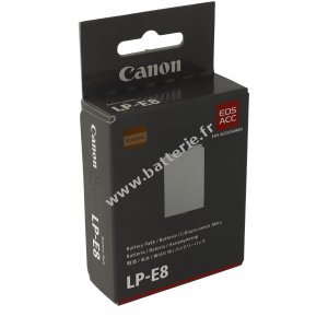 Batterie pour Canon type LP-E8 original