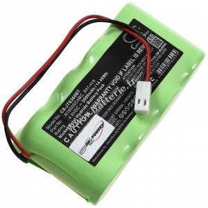 Batterie adapte au systme d'alarme sirne extrieure Jablotron OS 360 OS 365A type BAT-4V8