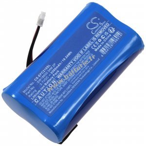 Batterie adapte  la camra de surveillance Security efuy SoloCam C210 type SW18650 34M 2P