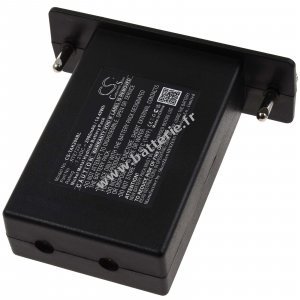 Batterie adapte  la commande de grue Teletec AK2 metteur FW24 metteur FW43 Type RTE7220