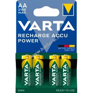 Varta Batterie Mignon AA HR06 Pre-charged 1,2V 2100mAh 4er Blister