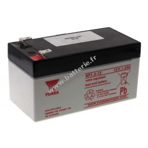 YUASA Batterie au plomb-acide NP1.2-12 Vds