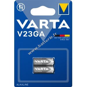 Varta Batterie Alkaline V23A V23GA 23AE 12V 2er Blister