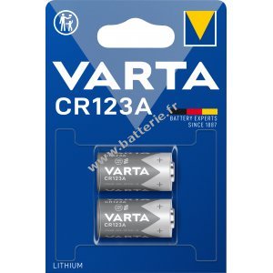 Varta Batterie Photo 6205 CR123A 2er Blister