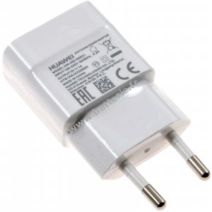 Huawei Micro-USB Chargeur, chargeur HW-050100E01 p.ex. pour Ascend G620 blanc