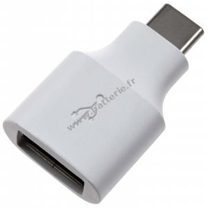 Original Google OTG Adapter, USB femelle vers USB-C mle, blanc, ADA-GGL-A2C