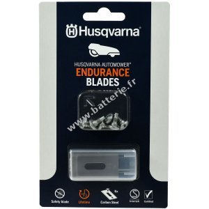 Husqvarna Endurance Automower Lames de rechange pour tondeuses-robots Lot de 6