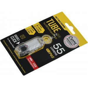 Nitecore TUBE 2.0 Mini lampe de poche LED, avec micro USB, max. 55 lumens, transparent