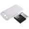 Batterie pour Samsung Galaxy S3 / GT-I9308 / type EB-L1G6LLK white 3300mAh