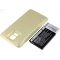 Batterie pour Samsung Galaxy S5/ type EB-B900BC gold 5600mAh