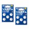 10x VARTA CR2032 DL2032 ECR2032 Piles bouton au lithium - 2x 5 blisters pour montres, cls de voiture et autres