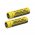 2x Nitecore Batterie Li-Ion 18650 3400mAh NL1834 protge