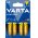 Varta Piles AA LR06 Alcalines Mignon Longlife 1,5V Blister de 4