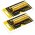 2x Nitecore batterie Li-Ion type 21700 NL2150, 5000mAh