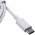 Cble de charge USB-C vers USB-C compatible avec Google Phone 1m blanc