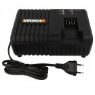 Worx Le chargeur rapide WA3867 20V convient aux modles WG329E.9, WG625E.9, WX1789.9, WX372.9, etc.