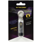 Lampe torche porte-cls Nitecore TIKI UV - 1000mW, avec port micro-USB transparent