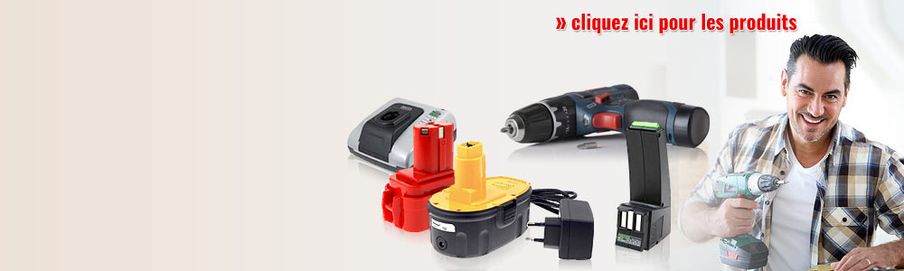 Batteries outil électroportatif